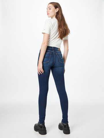 Tommy Jeans Skinny Kavbojke 'NORA' | modra barva