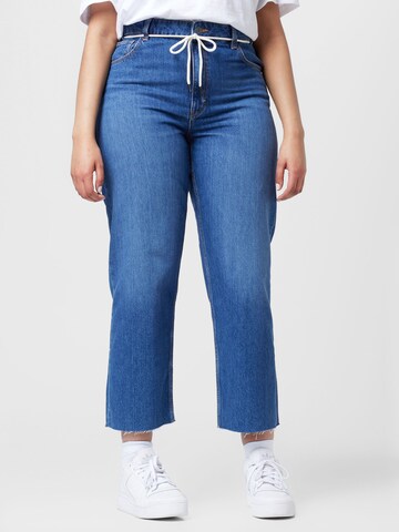Esprit Curves Regular Jeans in Blauw: voorkant