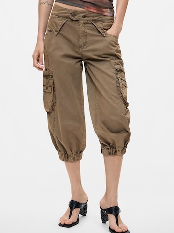 Desigual Baggy Nadrág - barna