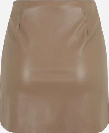 Noisy May Petite Spódnica 'CLARA PENNY' w kolorze brązowy