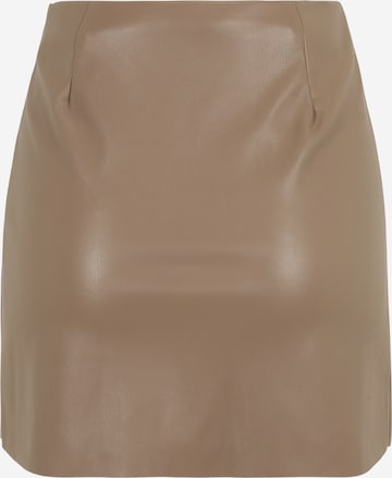 Noisy May Petite Skirt 'CLARA PENNY' in Brown