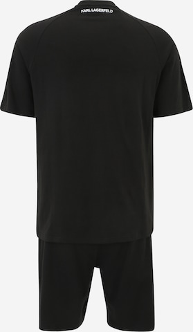 Karl Lagerfeld Lyhyt pyjama värissä musta
