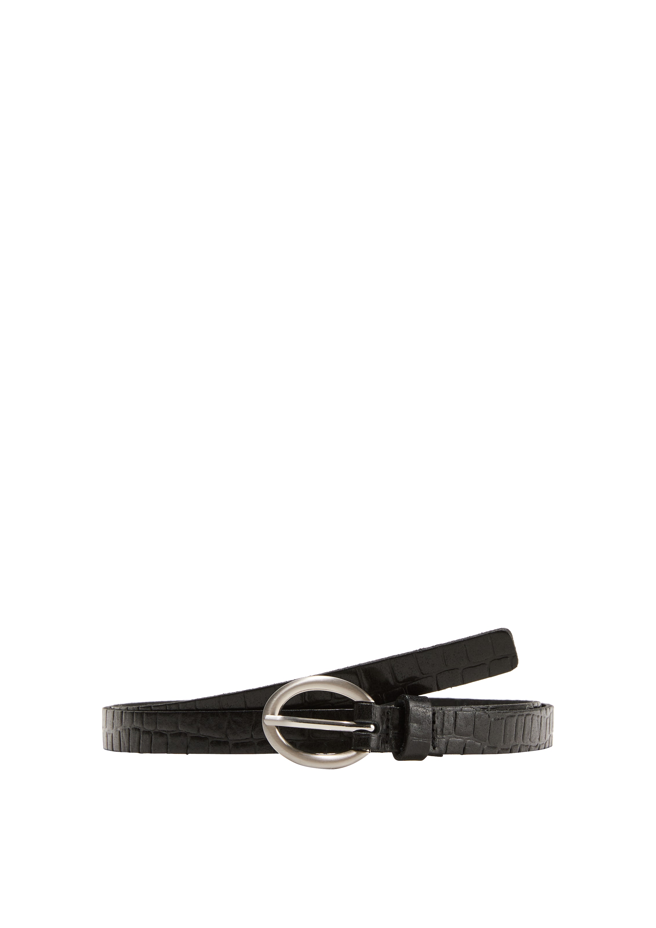 s.Oliver Belt in Black: front