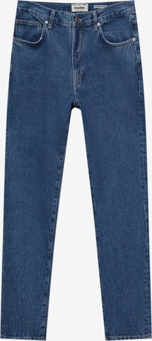 Pull&Bear Regular Jeans in Blauw: voorkant