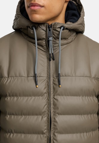 INDICODE JEANS Between-season jacket 'INAmiso' in Brown