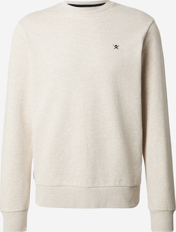 Hackett London Μπλούζα φούτερ 'CLASSIC' σε καφέ: μπροστά