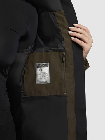 Manteau d’hiver ' CLARESSE ' khujo en vert