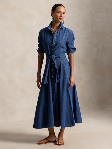 Polo Ralph Lauren Blusekjole 'PROSPERITY' i blå: forside