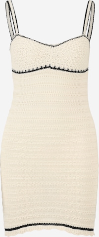 Only Petite Knitted dress 'MINNIE' in Beige: front