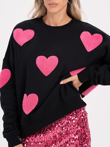 Sweat-shirt MYLAVIE by Sarah Harrison en noir
