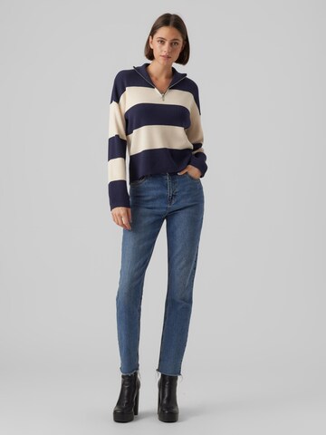 VERO MODA Sweater 'Hersoma' in Blue