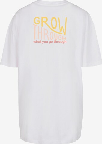 Merchcode Shirt 'Spring - Grow Through' in White