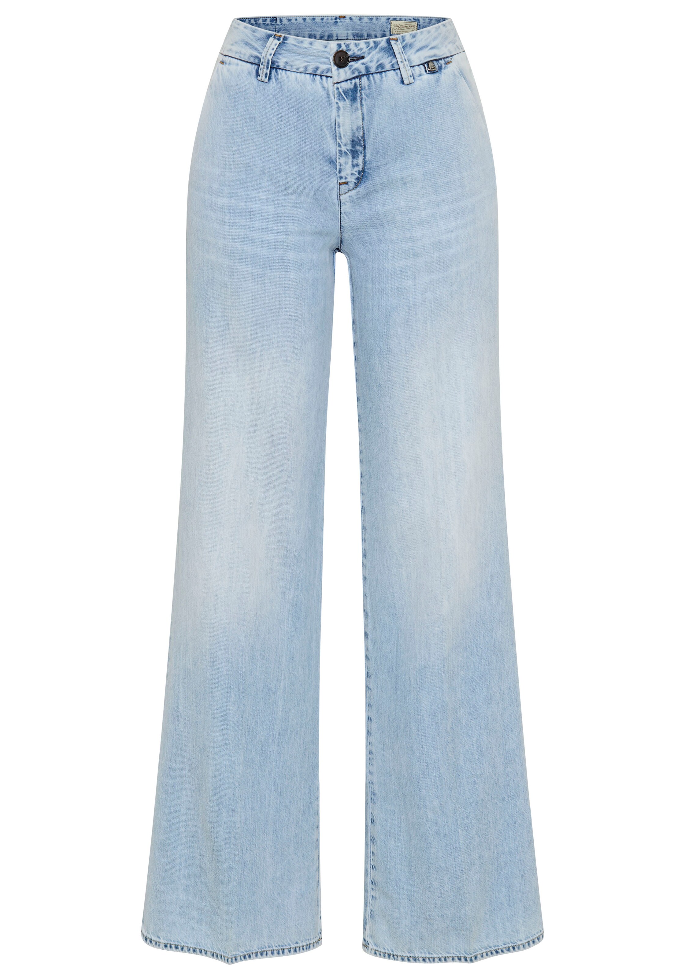 Herrlicher Wide Leg Jeans in Blau: Vorderseite