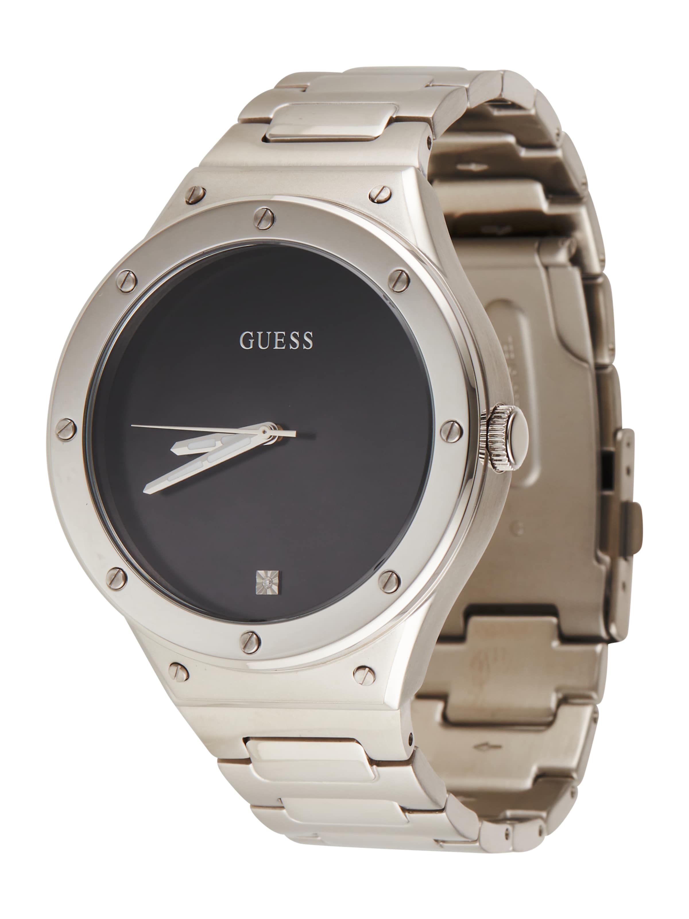GUESS Uhr in Silber: Vorderseite