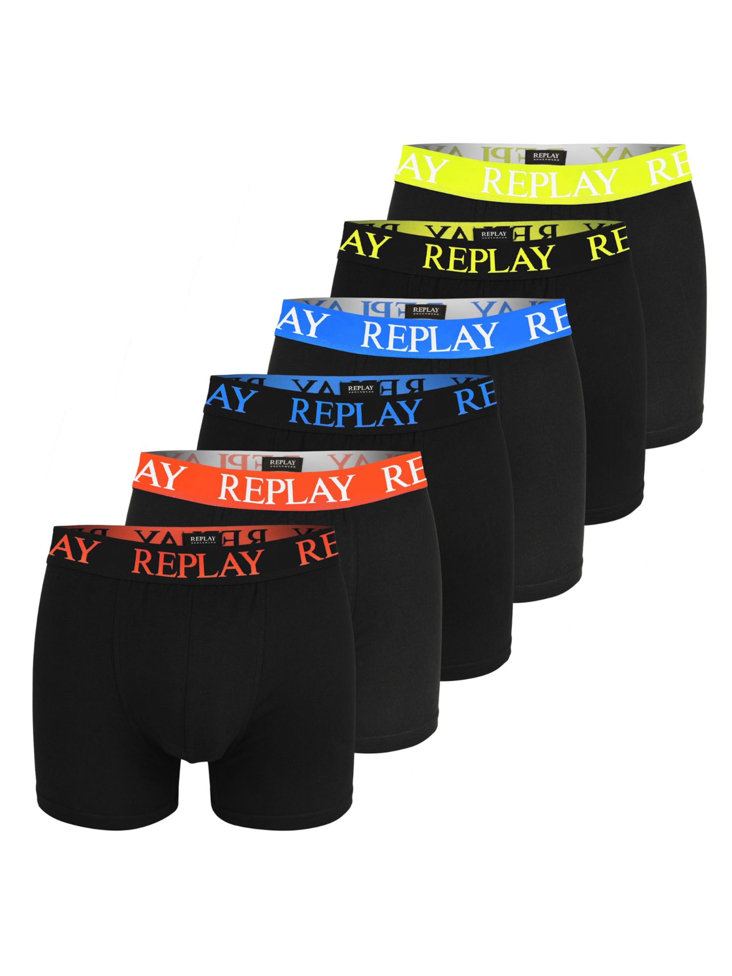 REPLAY Boxershorts in Gemengde kleuren: voorkant