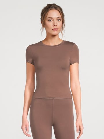 UGG Shirts 'MIRIAM BABY TEE ALLSPICE BROWN' i brun: forside