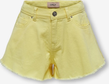 KIDS ONLY Regular Jeans 'Chiara' in Yellow: front