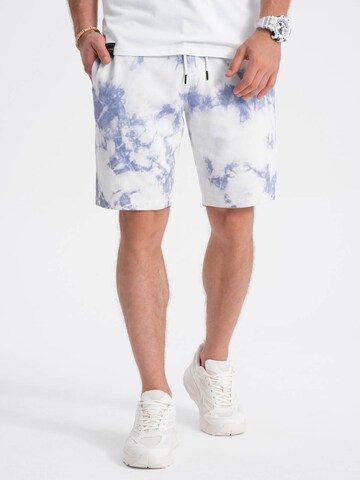 Ombre Regular Shorts 'W420' in Blau: predná strana