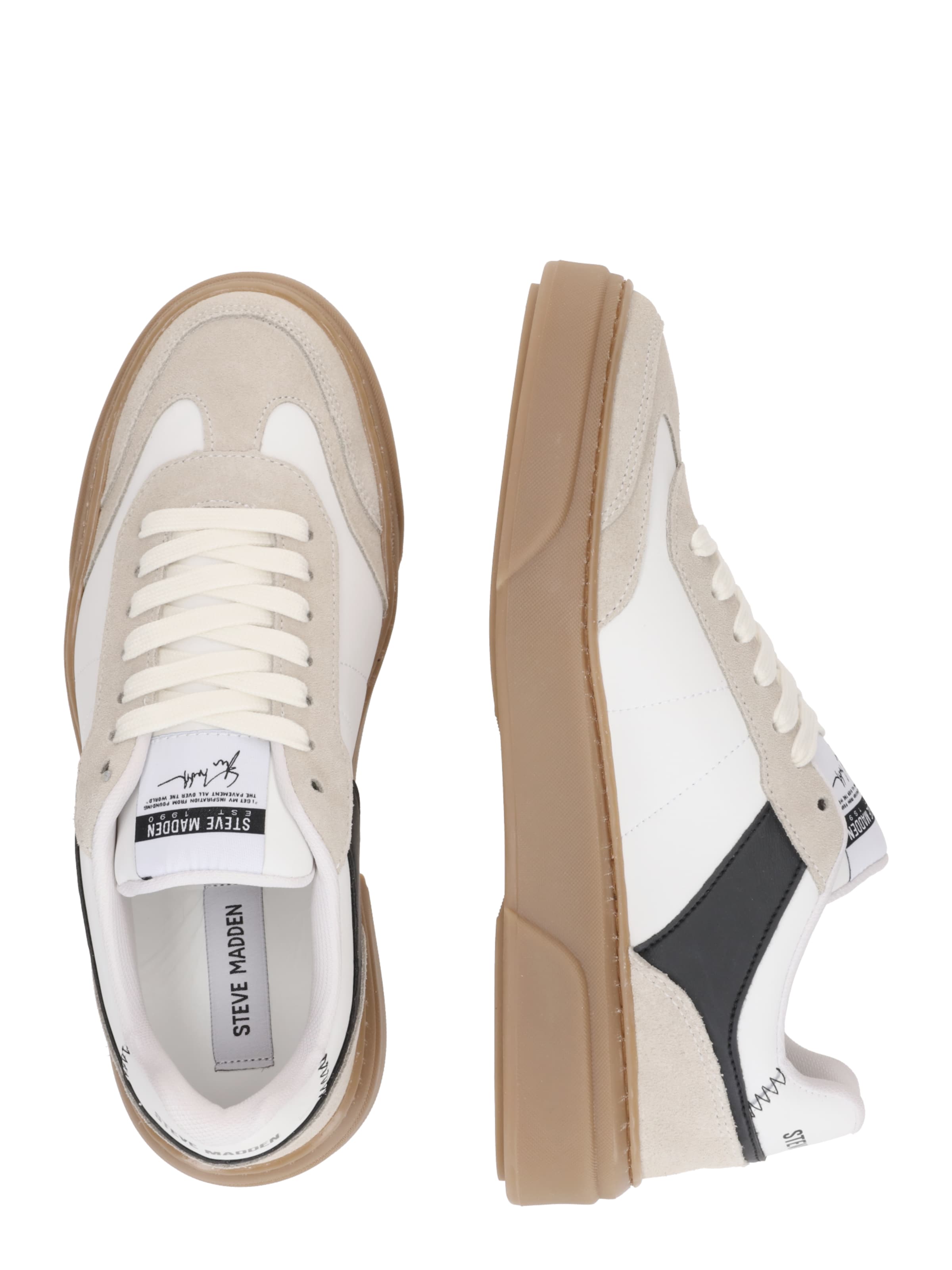 STEVE MADDEN Tenisky 'Breakaway' – bílá