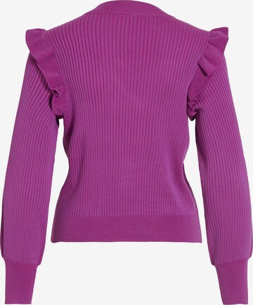 VILA Sweater in Purple