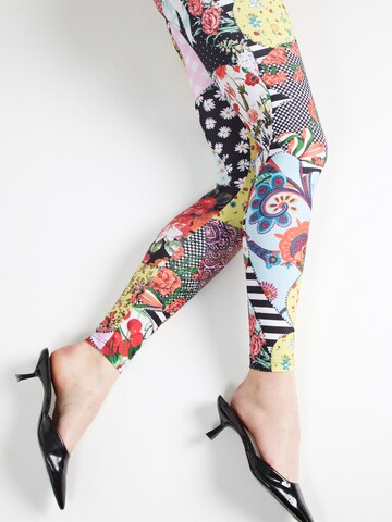 Skinny Leggings Moschino Jeans en mélange de couleurs