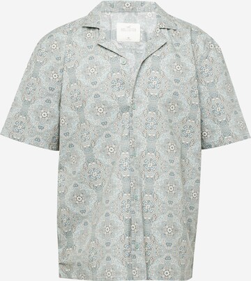 HOLLISTER Comfort fit Button Up Shirt in Blue: front