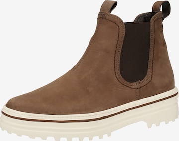 Chelsea Boots Paul Green en marron : devant