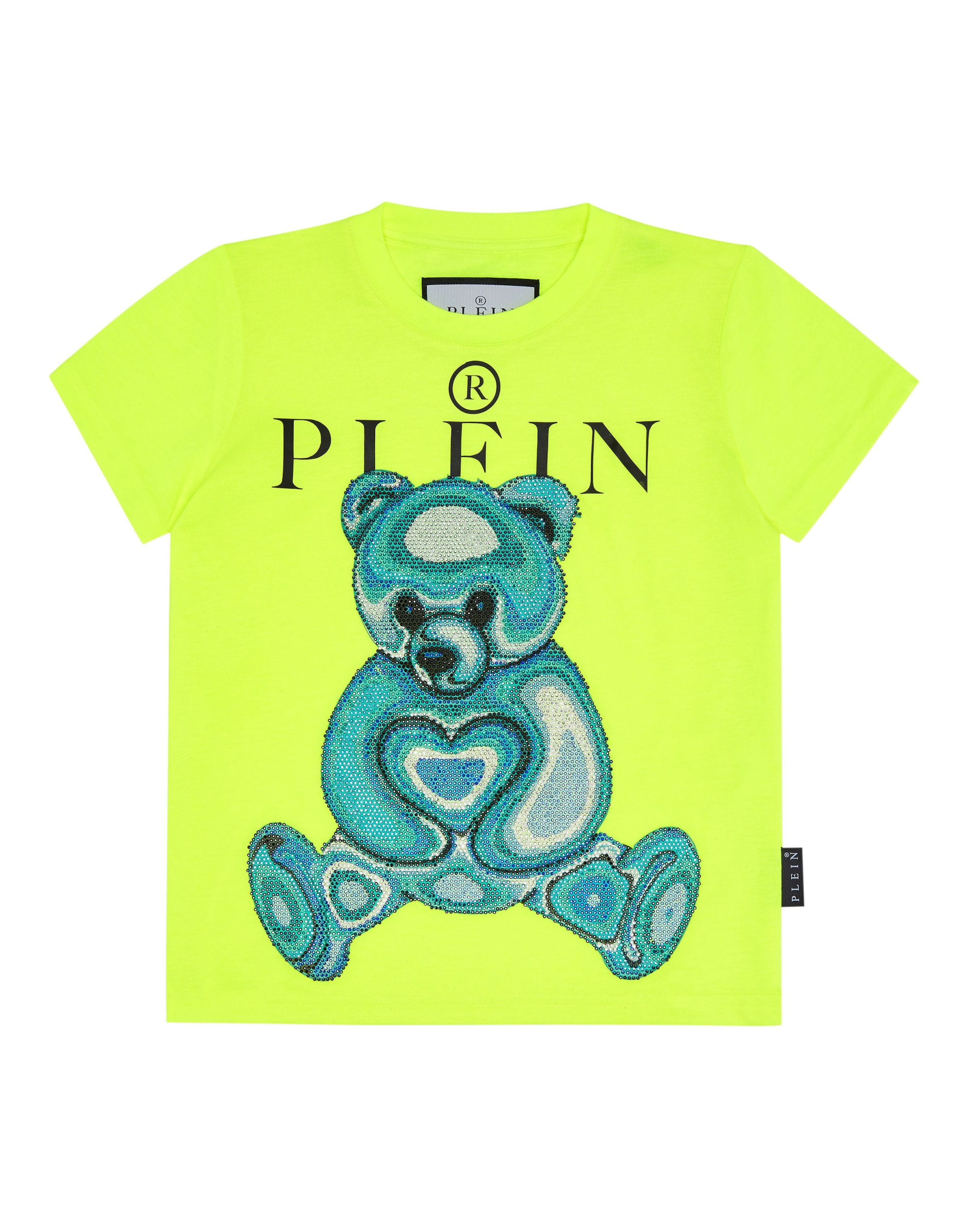 Philipp Plein Shirt 'Teddy' in Yellow: front