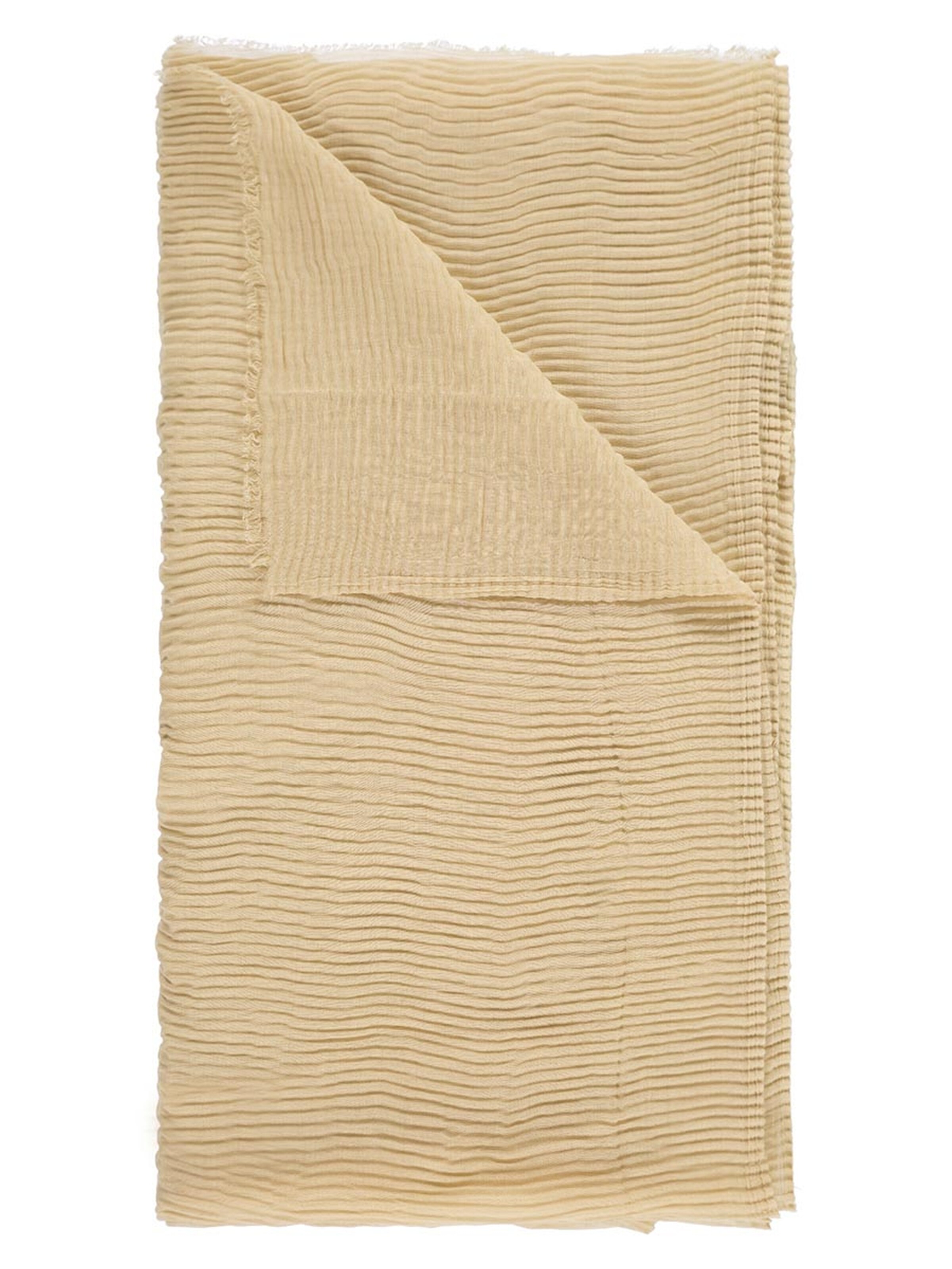Passigatti Wrap 'Plissee' in Beige