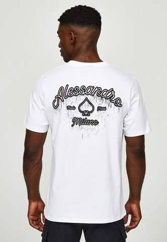Alessandro Zavetti Shirt 'Mazzani' in White: front