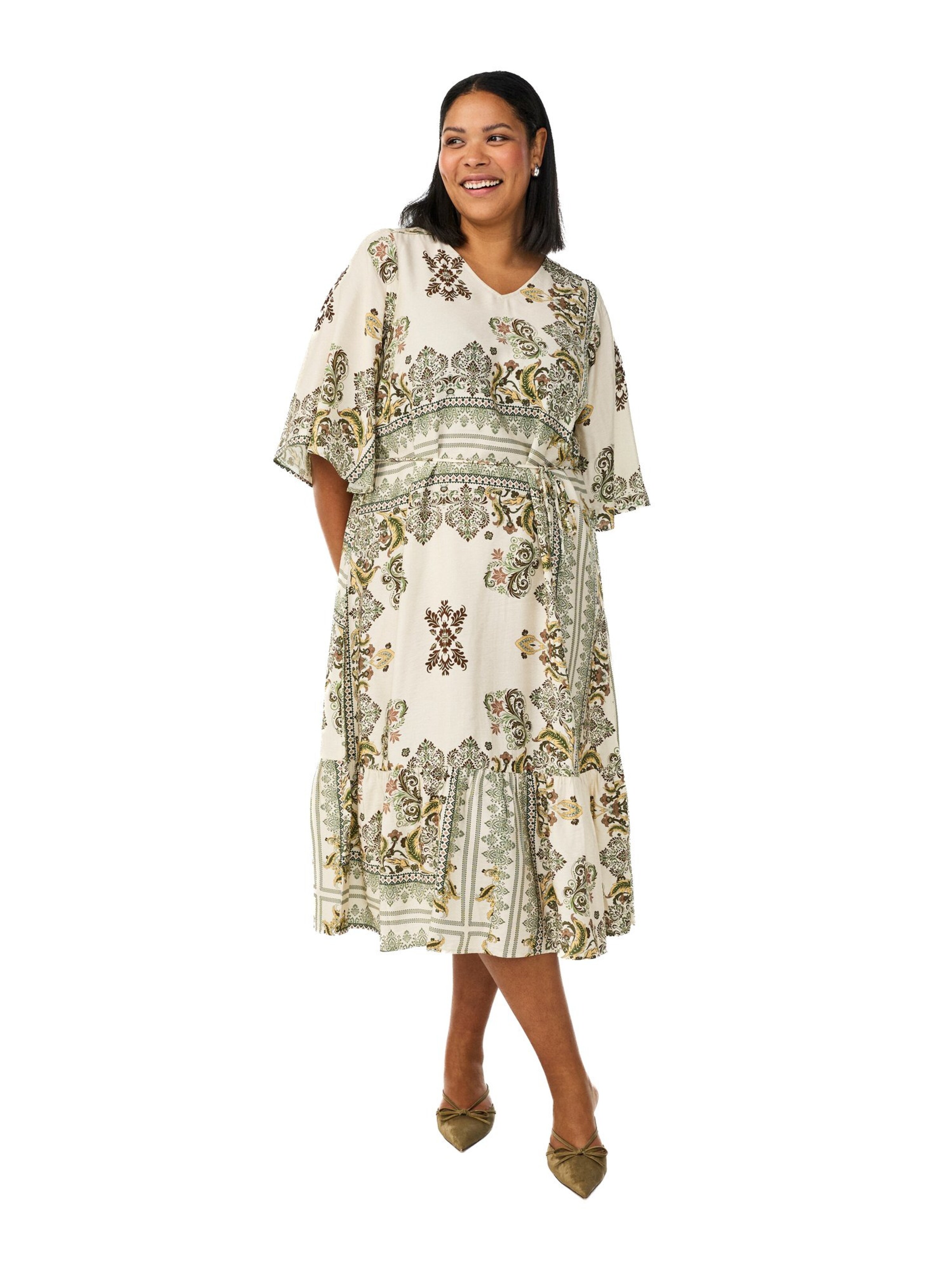 ZizziLjetna haljina 'Mestea' - zelena boja: prednji dio