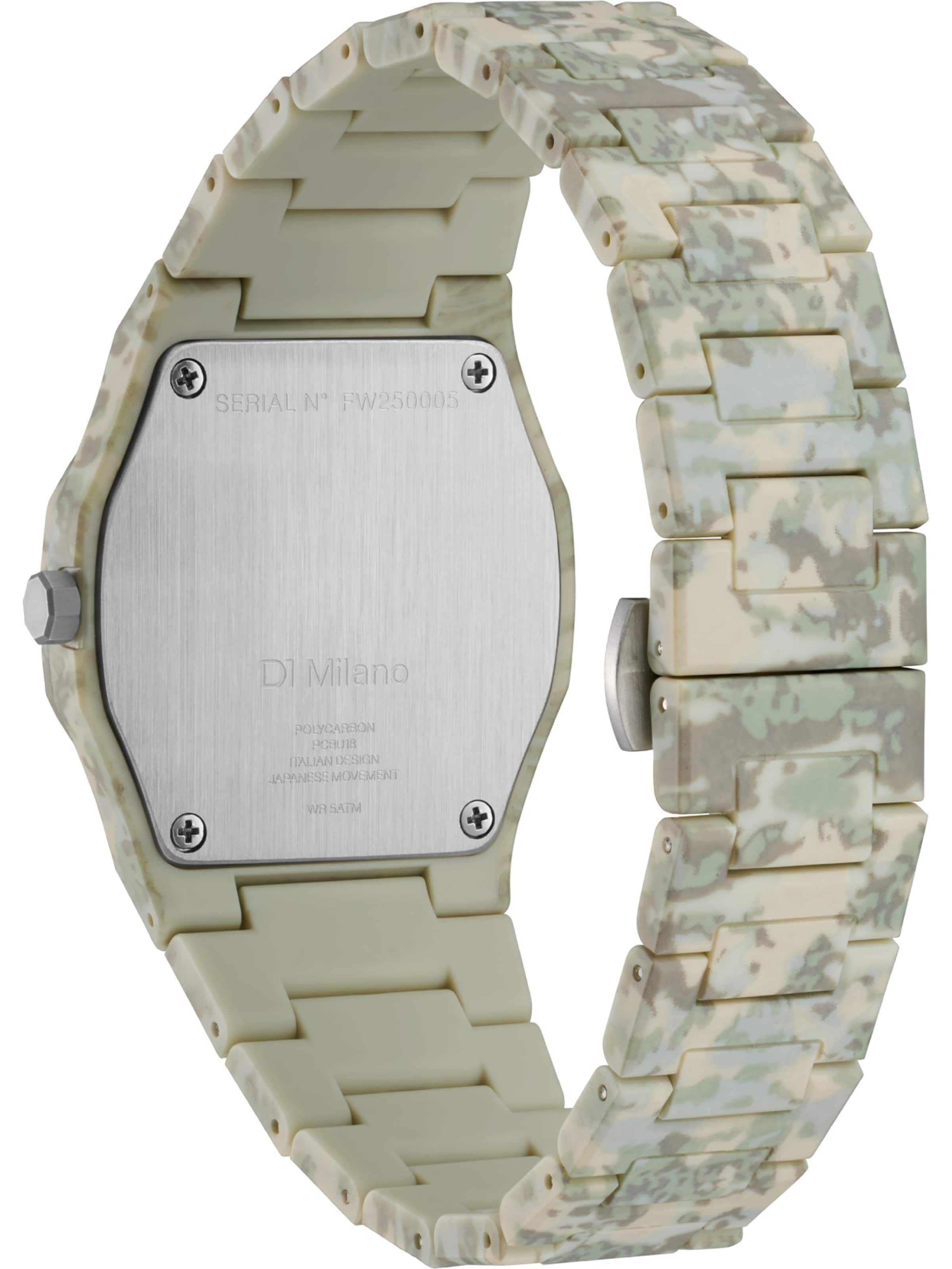 D1 Milano Analog Watch 'PCBJ39' in Green