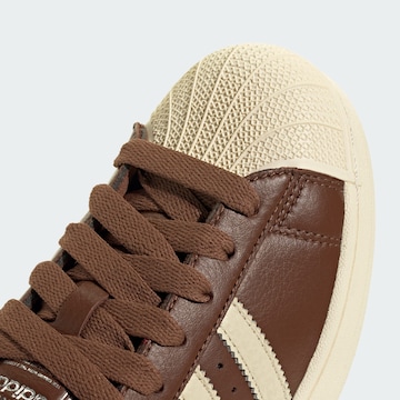 Baskets basses 'Superstar II' ADIDAS ORIGINALS en marron