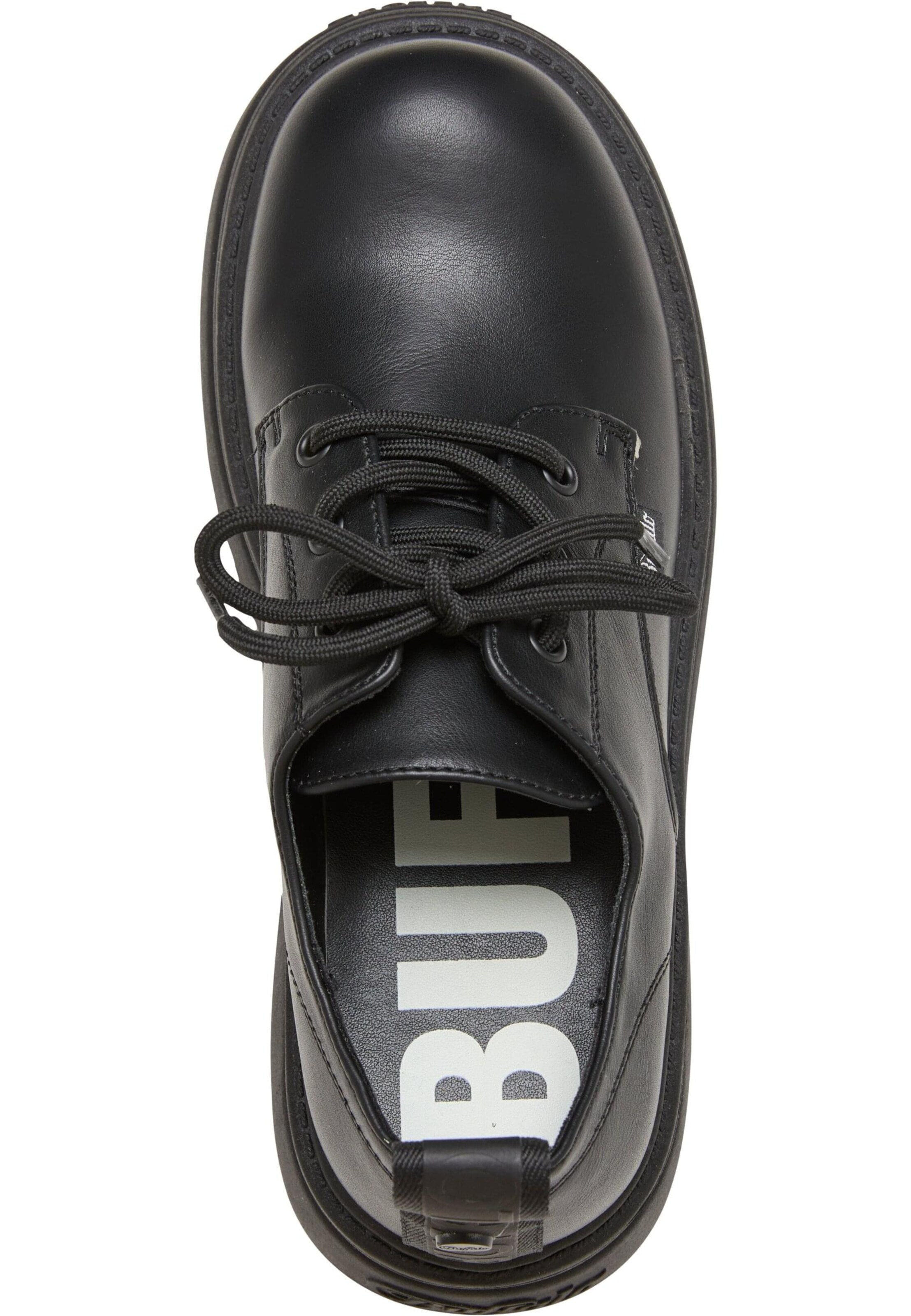 BUFFALO Fűzős cipő 'Zaven' - fekete