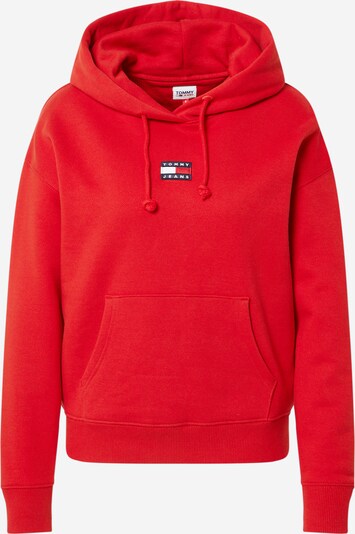 Tommy Jeans Sweatshirt i marinblå / röd / vit, Produktvy