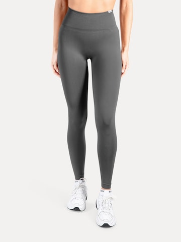 Smilodox Slim fit Leggings 'Trixy' in Grey: front
