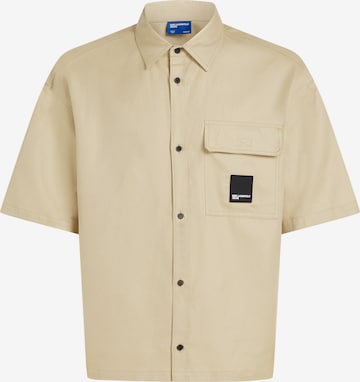 KARL LAGERFELD JEANS Comfort Fit Paita värissä vihreä: etupuoli