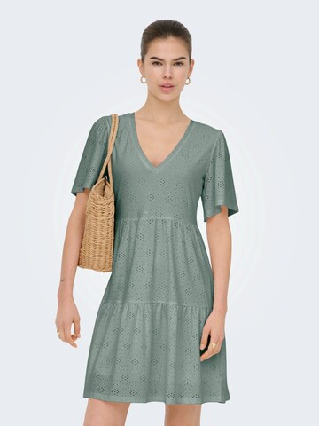 ONLY Φόρεμα 'ONLSMILLA' σε πράσινο: μπροστά