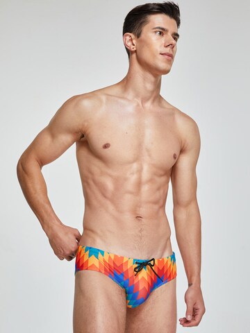BIMONI Swim Trunks in Blue: front