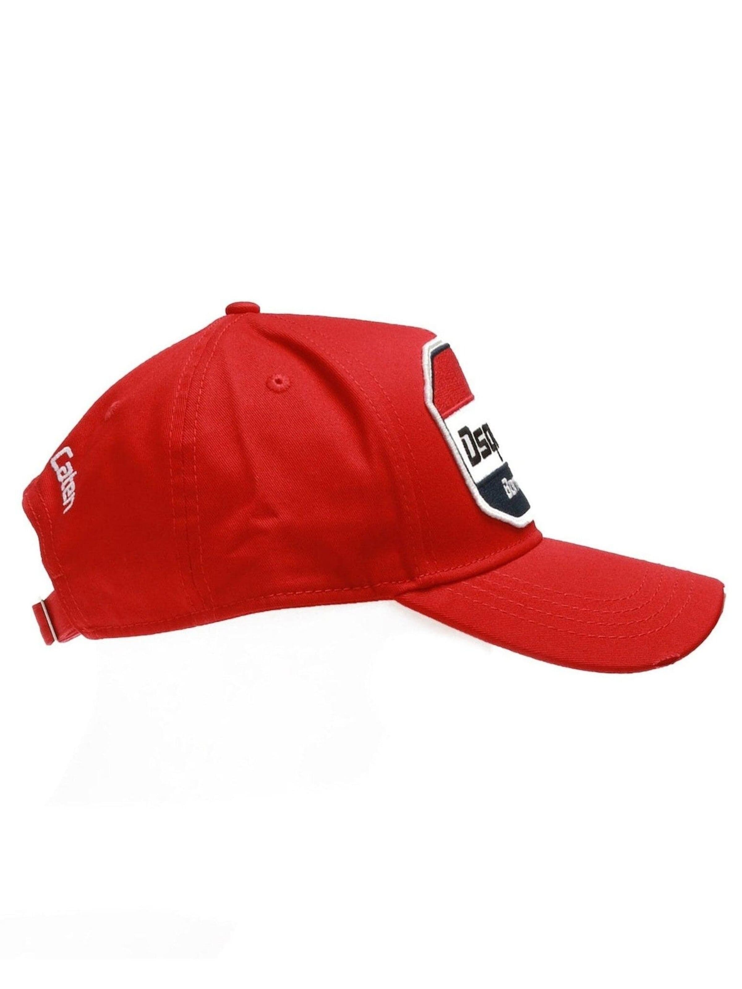 DSQUARED2 Czapka z daszkiem 'BCM0314-4065' w kolorze czerwony