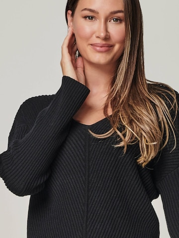 Pull-over 'BLOSSOM' YOU LOOK PERFECT en noir