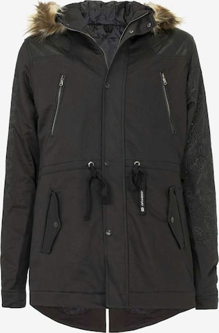 CIPO & BAXX Winterjacke in Schwarz: predná strana