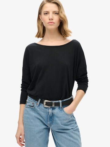 Superdry & Co - Camisa em preto: frente