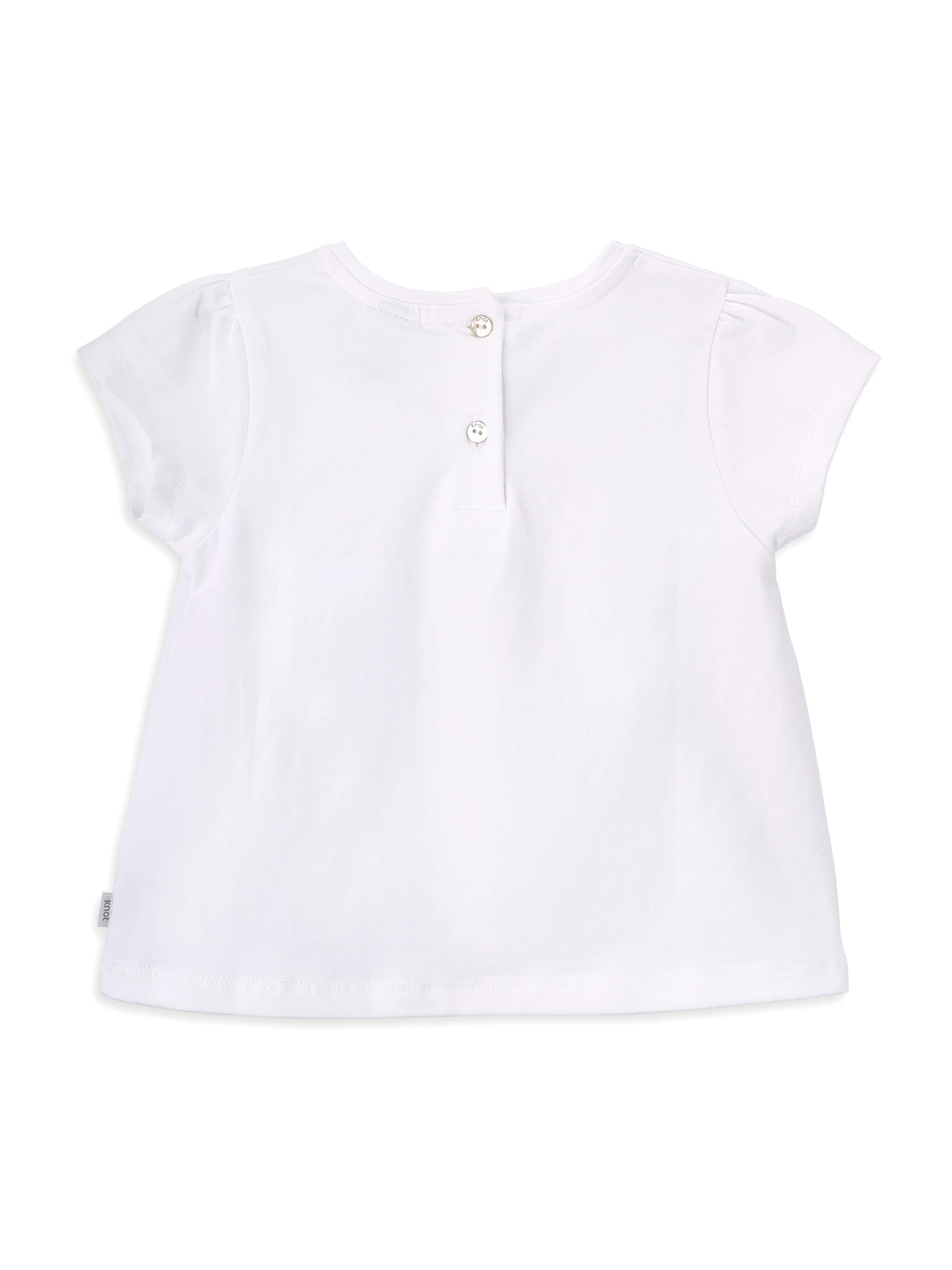 KNOT Μπλουζάκι 'Moo' σε λευκό