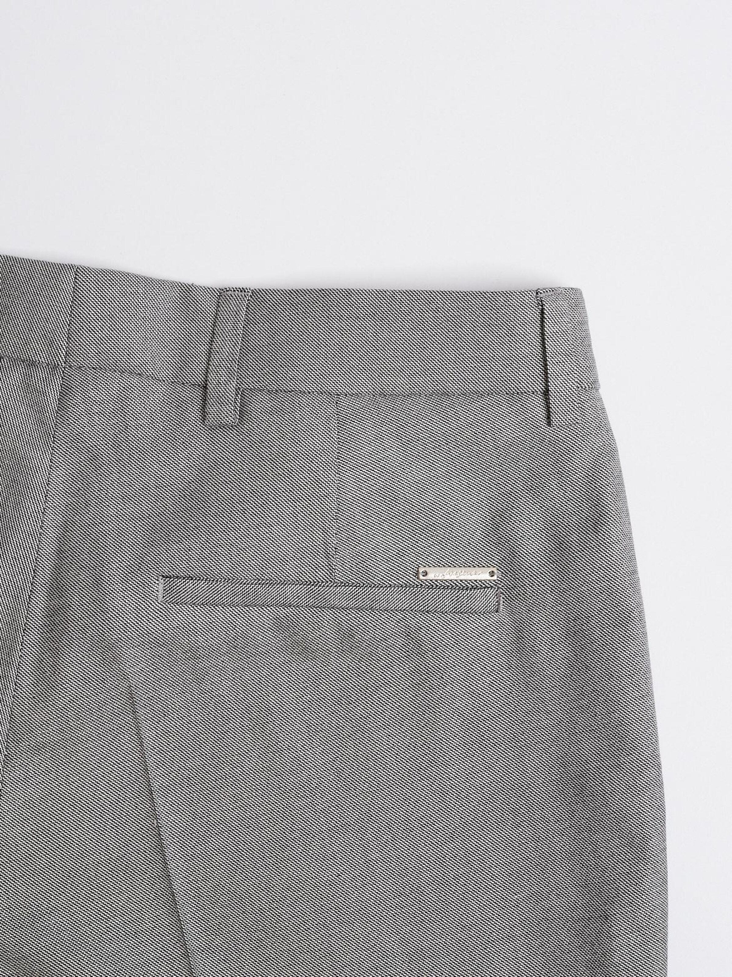 Slimfit Pantaloni per costume tradizionale 'Elena 8685' di W. Wegener in grigio
