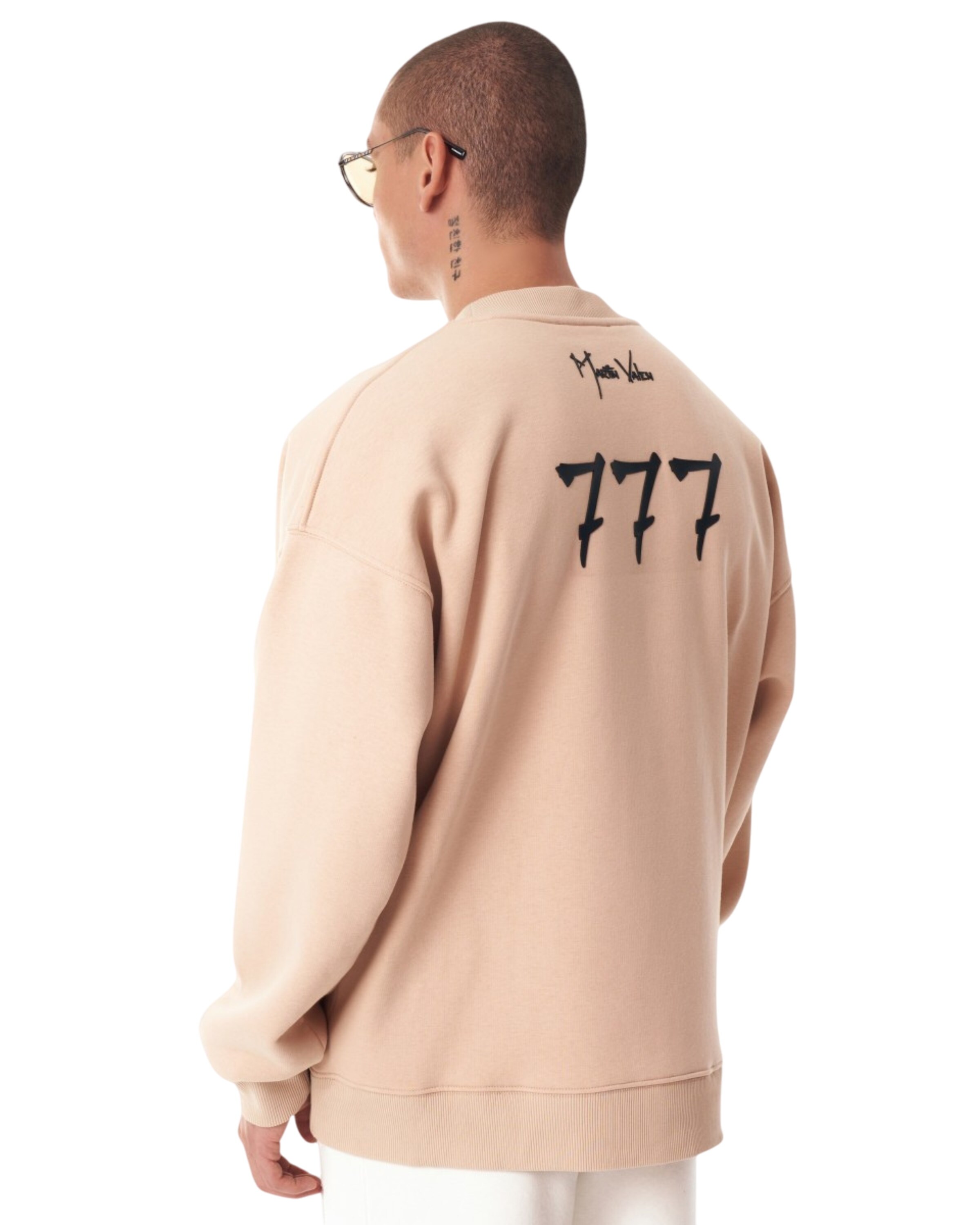 MARTIN VALEN Sweatshirt in Beige