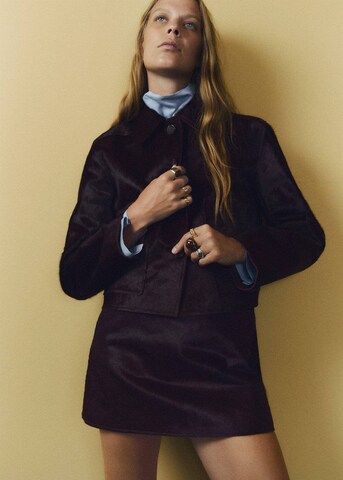 MANGO Between-Season Jacket 'Mack' in Red: front