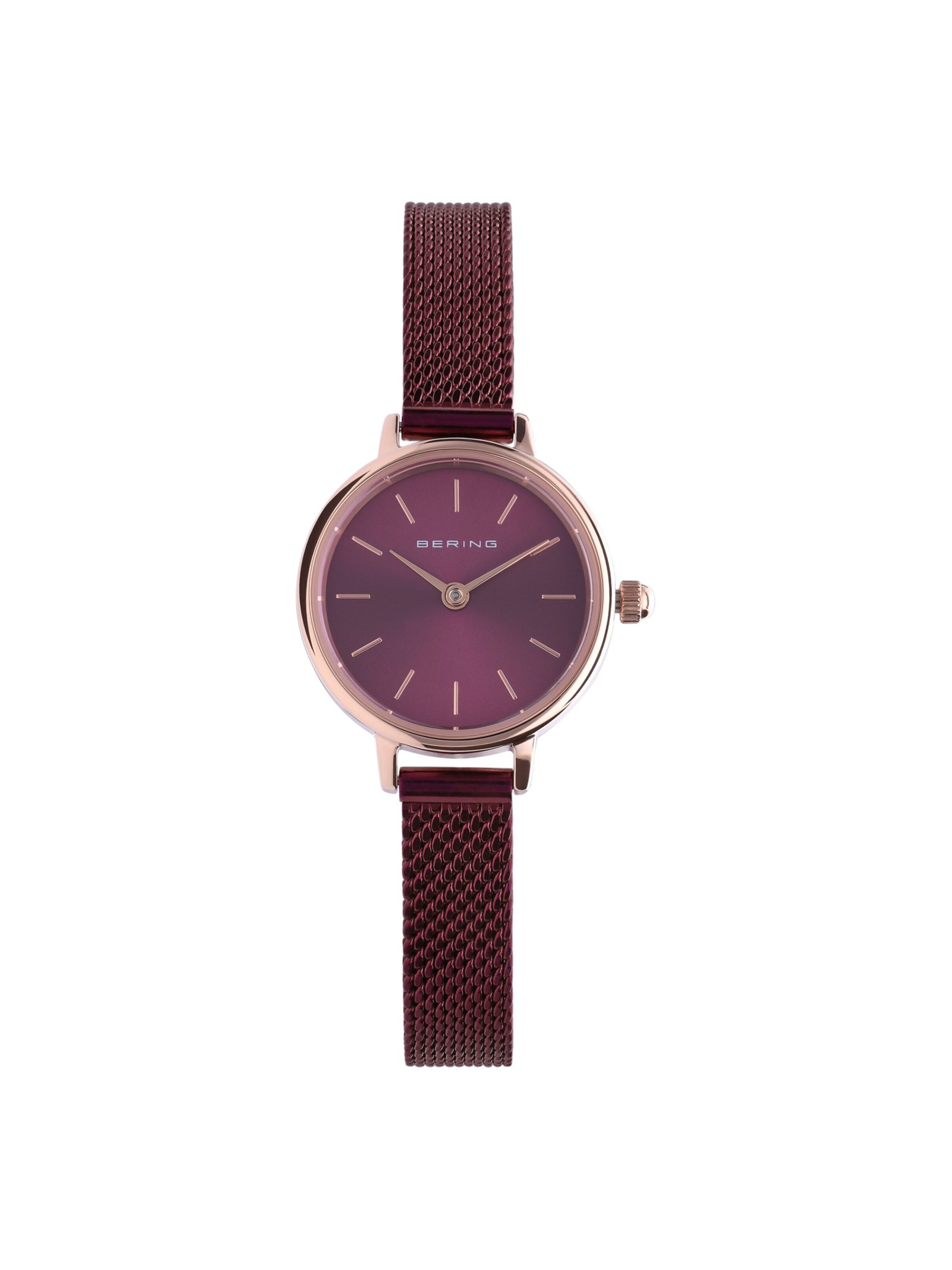 BERING Analog Watch in Purple: front