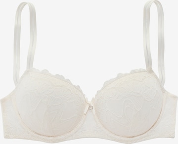 LASCANA Bra in Beige: front