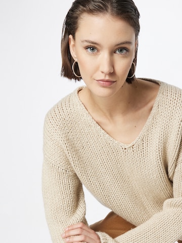 HUGO Red Sweater 'Sestrelly' in Beige